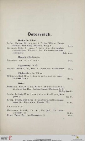Österreich (Baden b. Wien - Wiener-Neustadt)