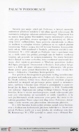 Pałac w Podhorcach