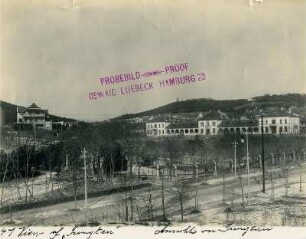 Blick in die Stadt Tsingtau : Weltreisen. China. Tsingtau. Blick in die Stadt