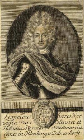 Bildnis von Leopold Herzog von Schleswig-Holstein-Sonderburg-Wiesenburg (1674-1744)