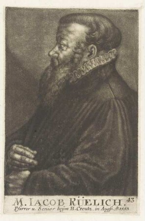 Bildnis des Iacob Rüelich