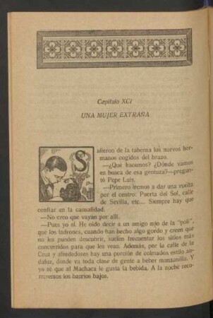 Capítulo [XCII] - Una mujer extraña