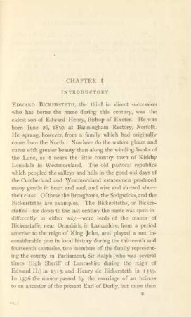 Chapter I. Introductory