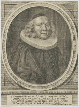 Bildnis des Emanvel König