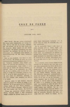 Cruz de fuego