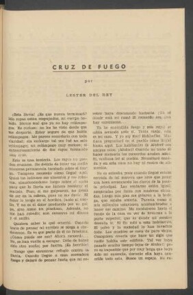Cruz de fuego