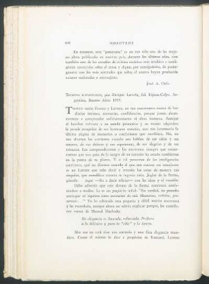 Tiempos iluminados, por Enrique Larreta