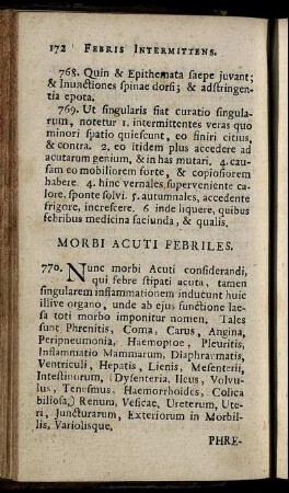 Morbi Acuti Febriles - Pleuritis