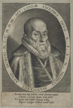 Bildnis des Adolphvs Occo
