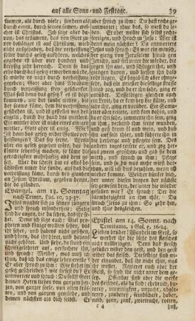 Epistel am 14. Sonnt. nach Trinitatis