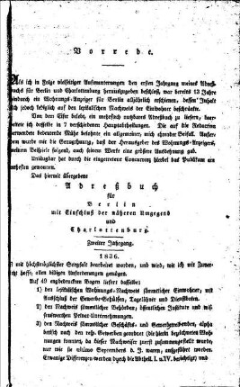 Vorrede (Einleitung)