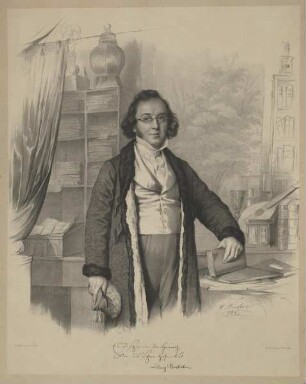Bildnis des Ludwig Bechstein
