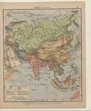 Asien, politisch