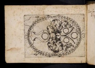 Graphik: Wappen der Familie Sigwart (des Johann Georg).