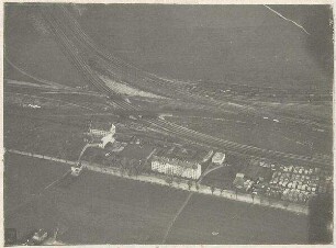 Gleisabzweigung westl. München (700 m)