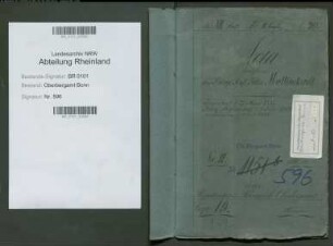 Mallinckrodt, Felix geb. 08.02.1834; Bergreferendar; ausgeschieden 1863; Prüfungs- u. Personalakten Band 2