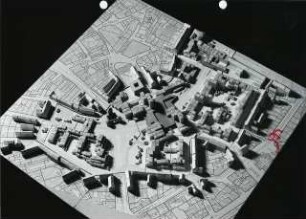 Altstadtring München (Diplomarbeit bei Willy Kreuer): Modellfoto