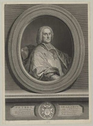 Bildnis des Petrus de Guerin de Tencin