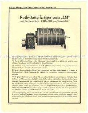 Butterfertiger Marke LM