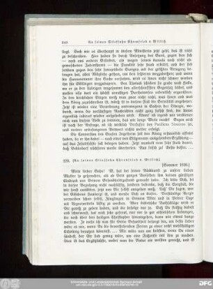 229. [An seinen Stiefsohn Ehrenfried v. Willich.]
