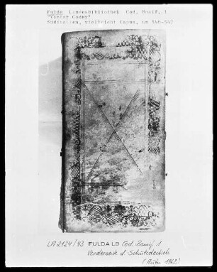 Victor-Codex, Evangelienharmonie nach Tatian; aus dem Besitz des heiligen Bonifatius —