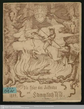 Die Feier des Julfestes am Stammtisch TäTä 1899