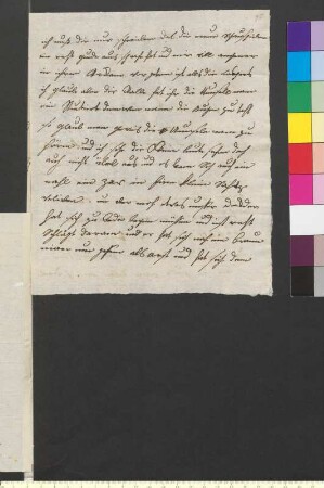 Brief von Vulpius (Goethe), Christiane an Goethe, Johann Wolfgang von