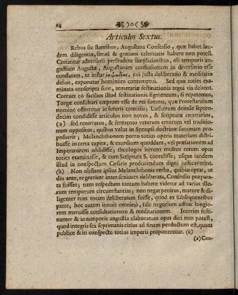 14-25, Articulus Sextus. - Articulus Nonus.