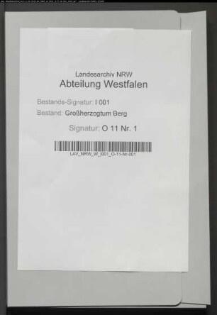 Hypothekenbuch (Wester-)Cappeln [Westerkappeln]