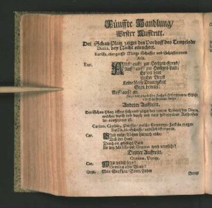 Fünffte Handlung/