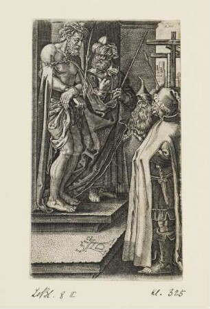Ecce homo, Blatt 8 der Folge "Kupferstich-Passion"