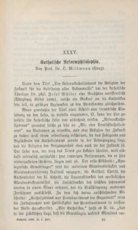 481-487 Katholische Reformphilosophie