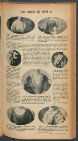 Las modas de 1907-8