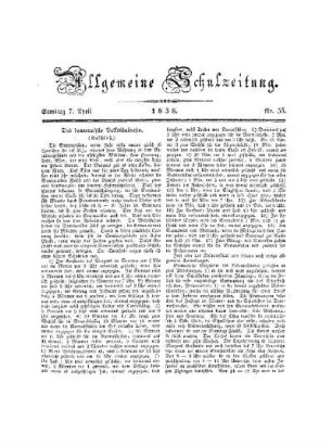 Das hannover'sche Volksschulwesen
