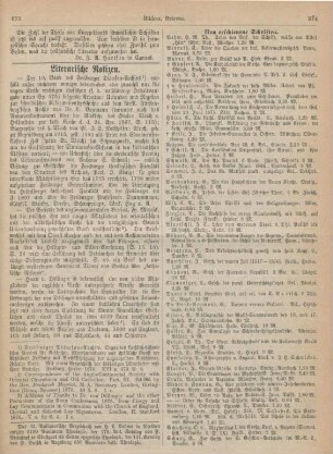 573-576 Literarische Notizen