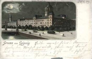 Gruss aus Leipzig: Schloss Pleissenburg