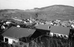 Bickensohl: Weingut Aussiedlerhof bei Bickensohl, von oben