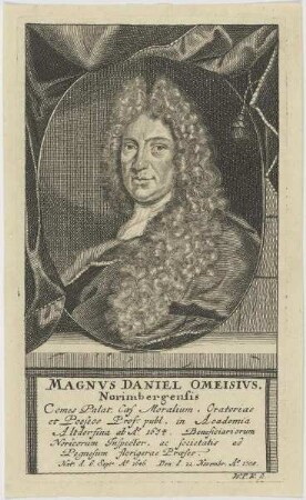 Bildnis des Magnvs Daniel Omeisivs