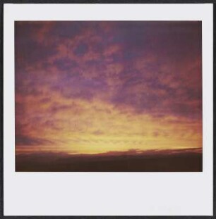 Sonnenuntergang in Mahlberg