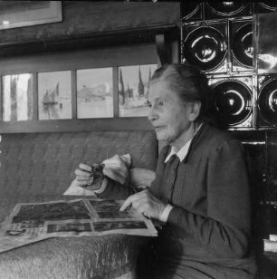 Porträt Architekt Rudolf Kolbe mit Frau