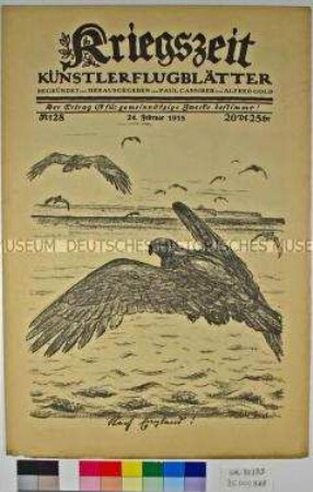 Kriegszeit (Nr. 28 der Folge Künstlerflugblätter)