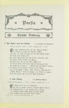 Epische Dichtung