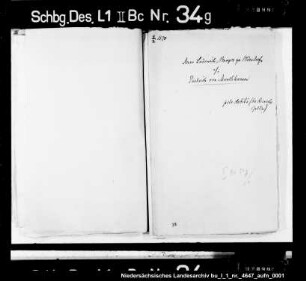 Schuldforderung des Hans Lodewich, Bürger zu Oldendorf, gegen Dietrich von Münchhausen