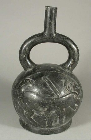 Relief: erlegter Hirsch