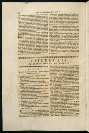 554-573, Titulus XII. De Sponsalibus Et Matrimonio.
