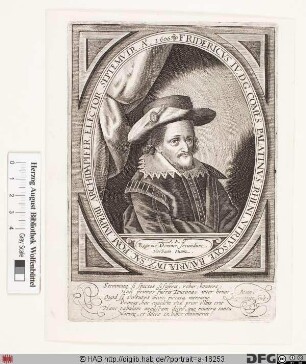 Bildnis Friedrich IV. der Aufrichtige, Kurfürst von der Pfalz (reg. 1583-1610)