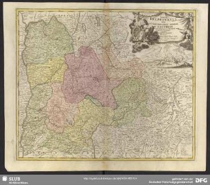 Tabula Delphinatus Vulgo le Gouvernement general du Dauphine