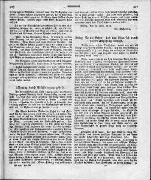 Lähmung durch Erschütterung geheilt