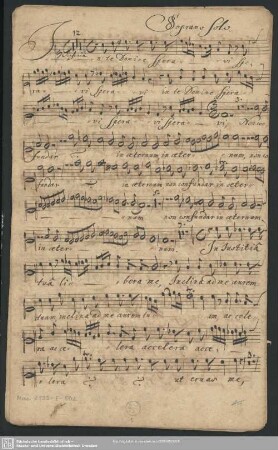 Soprano Solo.