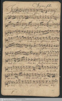 Soprano Solo.